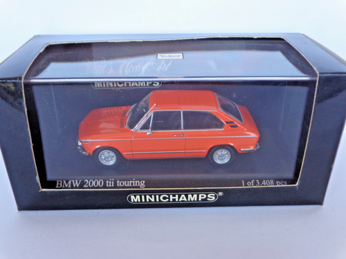 Minichamps bmw 2000 tii - 1:43;,
