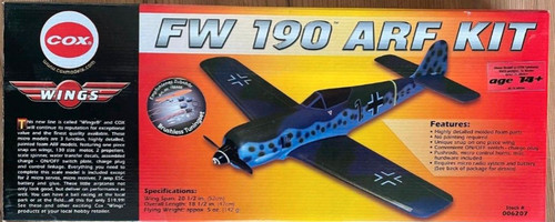 Cox wings 190 arf - cox,