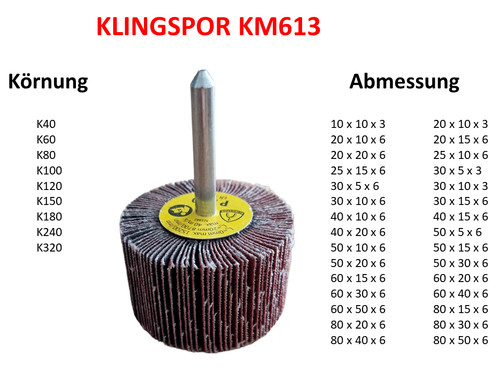 Klingspor km613 - klingspor,