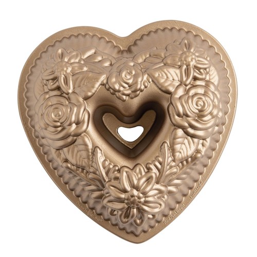 Nordic ware floral heart - ware,