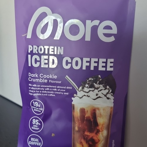 More protein iced coffee - protein,