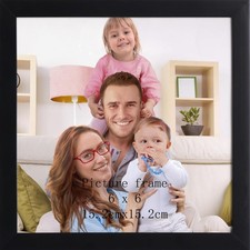 Bilderrahmen Schwarz 15x15 cm