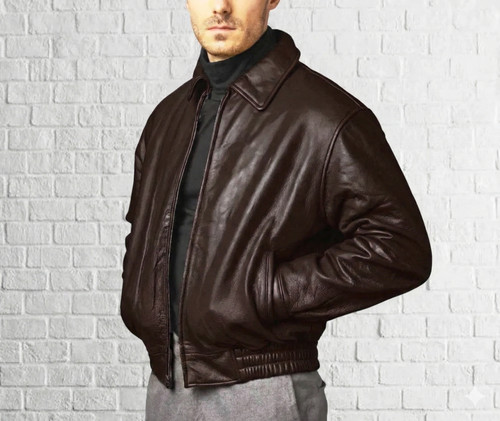 Neu herren braunes - braunes, leder