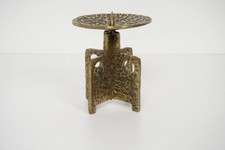 Vintage candlestick, candle