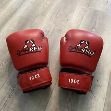 Handschuhe Boxen Kickboxen Dan Rho Rot Top