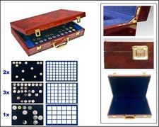 Wooden coin case premium burl - wooden,