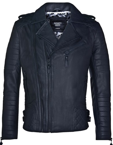 Herren schwarze leder - herren,