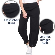 Damen Stoffhose Leinenhose