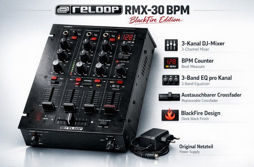 Reloop rmx bpm blackfire - rmx-30,