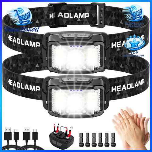 Stirnlampe led wiederaufladbar - stirnlampe,