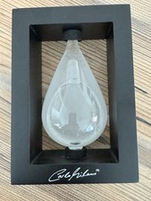 Carlo Milano Barometer Modernes FitzRoy Sturmglas in Tropfenform, 14cm