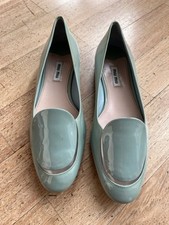MIU MIU Lackleder-Ballerinas