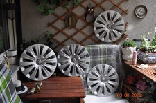 4 x Original VW Golf 5 6 7 5G Caddy Radblenden 5G0601147 Radkappen 15 Zoll