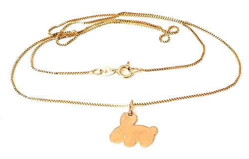 Kette gelbgold 333 mit - kette,