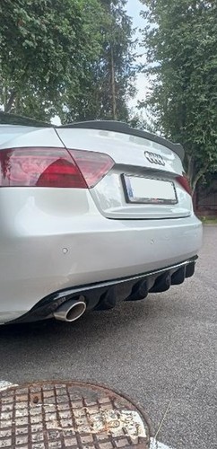 Diffuser heckansatz für audi - heckansatz,