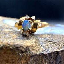 Australian Solid Black Opal