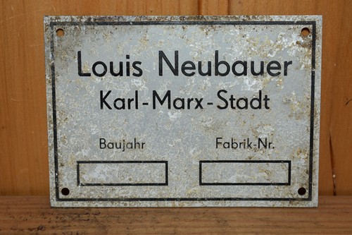 Altes blechschild ddr 50er - altes, j