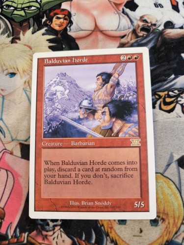 Mtg balduvian horde - mtg,