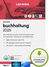 Lexware Buchhalter 2025 Jahresversion 365 Tage + Handbuch (PDF) Download NEU