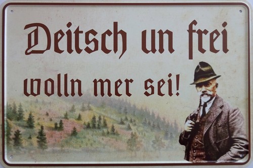 Blechschild schild 20x30 - cm,