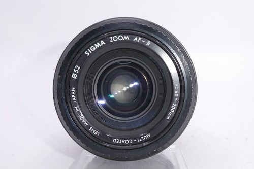 Sigma zoomobjektiv 200mm - sigma, af
