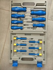 WORKZONE SCHRAUBENDREHER-SET 13- TEILIG MIT KOFFER WENIG GEBR.