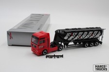 Herpa MAN TGA XXL Milchsilo Auflieger LKW "Spitzer Elztal Dallau" 1:87 /H22