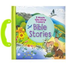 Bible Stories: 3-Minute Take Along Treasury by Sequoi... | Book | condition good