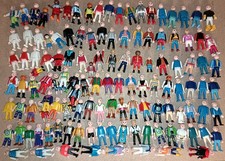 Playmobil 118 Figuren vintage gemischt bespielt ohne Kopfbedeckung
