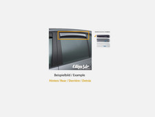 ClimAir CL 4502D Windabweiser Master Schwarz, Kompatibel mit Citroën C4 Picasso 