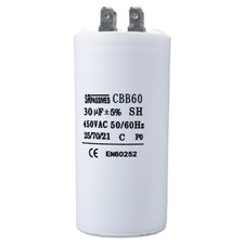 Kondensator 450V AC 30µF Polypropylen Anlauf Motorkondensator CBB60A-30/450 