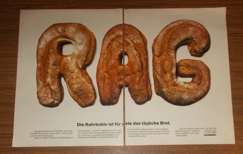 Seltene werbung ruhrkohle - seltene,