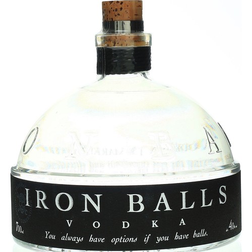Iron balls vodka - liter, 40