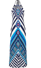 Damen Sommer Kleid Maxikleid