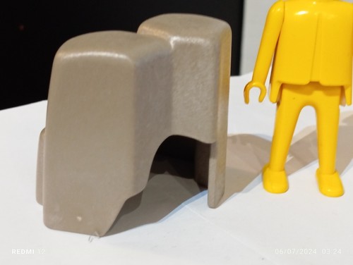Playmobil grauer felsen - grauer,