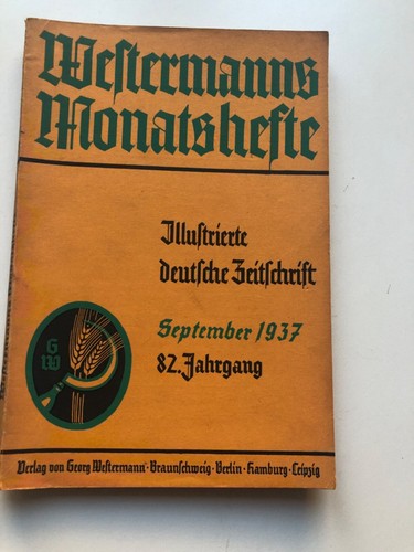 Westermanns monatshefte - westermanns,