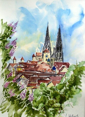 Druckserie regenbogen art - druckserie, regenbogen-art