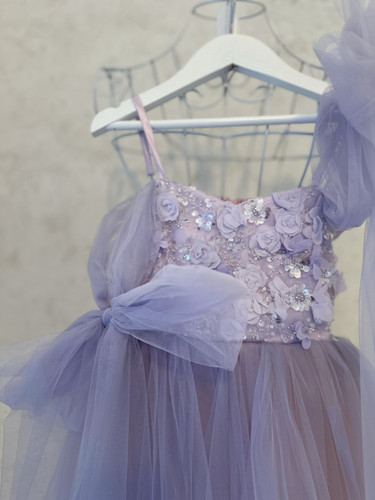 Mädchen tutu kleid lila - mädchen,