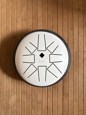 Sela Melody Tongue Drum 6” D-Moll – inkl. Tasche & Mallets – Yoga Meditation