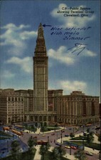 USA Postcard 1956 CLEVELAND