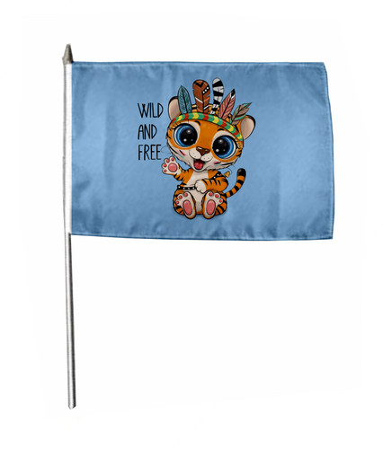 Stockflagge fahne flagge - stockflagge, wild
