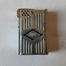 SUPER SEMI-AUTOMATIC LIGHTER - FEUERZEUG MIT STREICHHOLZBOX - 1935 - GERMANY