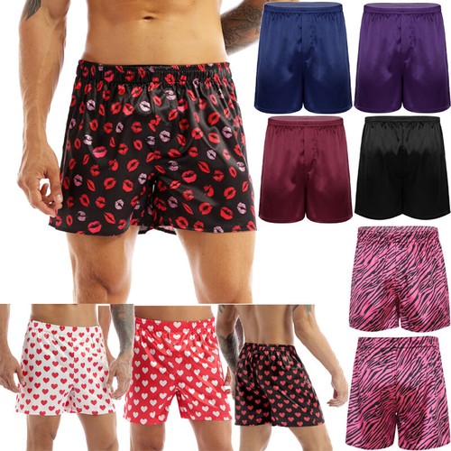 Herren satin silky pyjamas - herren,