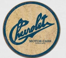 Chevrolet historic logo schild - chevrolet,