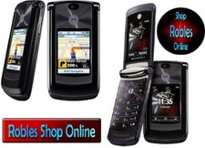 MOTOROLA RAZR2 V9 2GB Black (Ohne Simlock) 4BAND 2MP 3G Original mit Risse OVP
