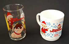 Bautzner Senf Glas Sandmännchen 2009 + Tasse 2007 Sandmann Moppi Schnatterinchen