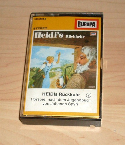 Hörspiel kassette heidi s - hörspiel, heidi's