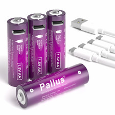 Pallus 4er 1,5v USB-C