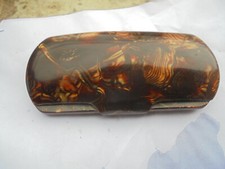 33231 altes Brillenetui Galalith D.R.P. a. Glasses box unbeschädigt Art Deco