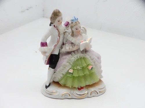 Dresdner spitze porzellanfigur - dresdner,